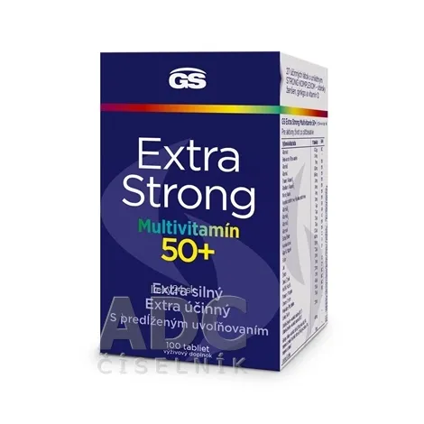 GS Extra Strong Multivitamín 50+ 100tbl