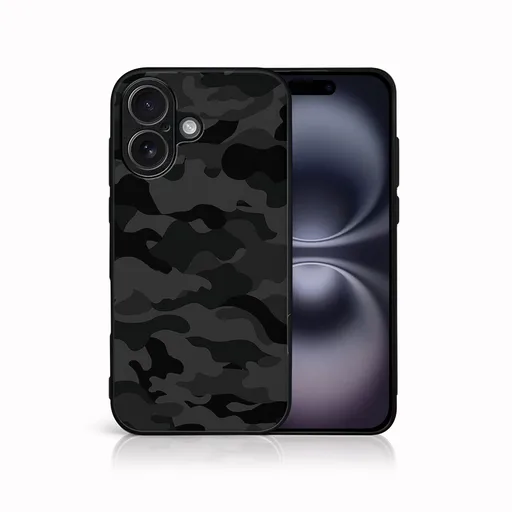 MY ART Ochranný kryt pre Apple iPhone 17 BLACK CAMO (234)