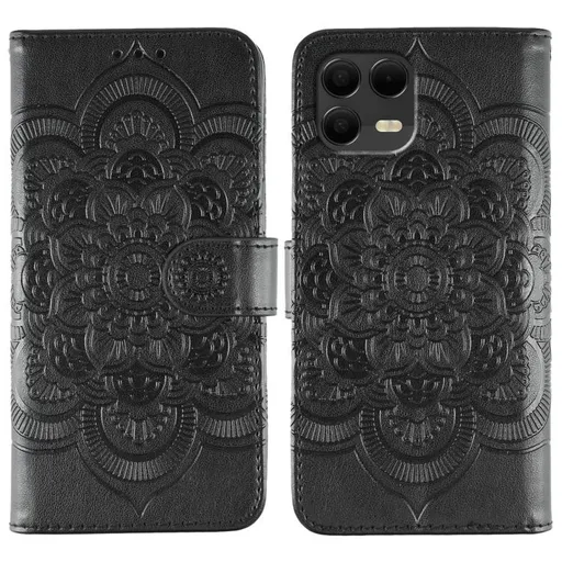 ART MANDALA Peňaženkový obal pre T Phone 3 Pro čierny