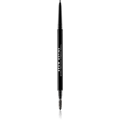 MUA Makeup Academy Brow Define precízna ceruzka na obočie s kefkou odtieň Grey 0.05 g