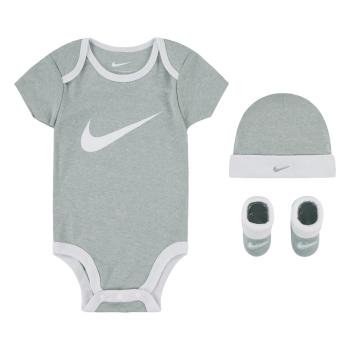 Nike swoosh 3pc set 0-6m