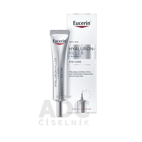 Eucerin HYALURON-FILLER+3xEFFECT Očný krém SPF15