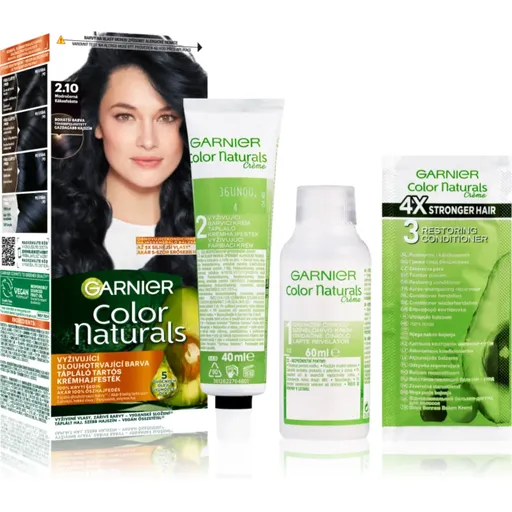 Garnier Color Naturals Creme farba na vlasy odtieň 2.10 Blueberry Black 1 ks