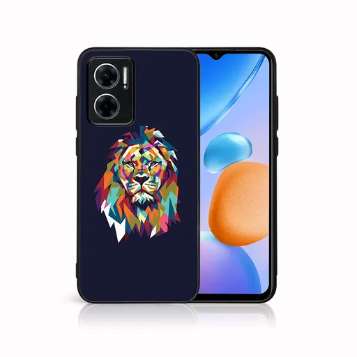 MY ART Ochranný kryt pre Xiaomi Redmi 10 5G LION (246)