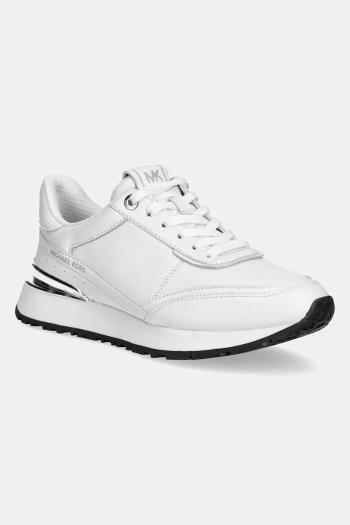 Kožené tenisky MICHAEL Michael Kors Nova biela farba, 43T4NVFS1L.085