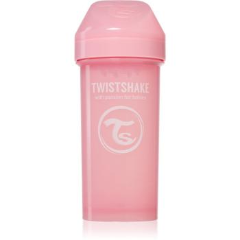 Twistshake Kid Cup Pink detská fľaša 12 m+ 360 ml