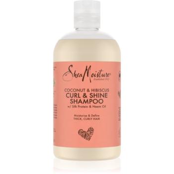 Shea Moisture Coconut & Hibiscus hydratačný šampón pre vlnité a kučeravé vlasy 384 ml