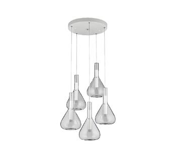 LED závesné osvetlenie Cinque Cipera biela 345030531
