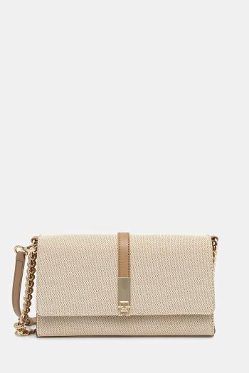 Kabelka Tommy Hilfiger béžová farba, AW0AW17622