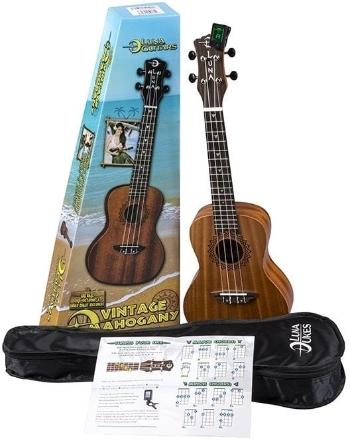 Luna Vintage Natural Koncertné ukulele