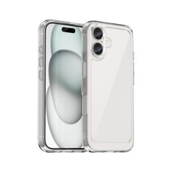 CRYSTAL Ochranný kryt pre Apple iPhone 16 priehľadný