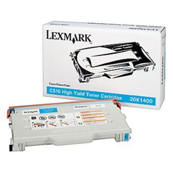 Lexmark 20K1400 azúrový (cyan) originálny toner