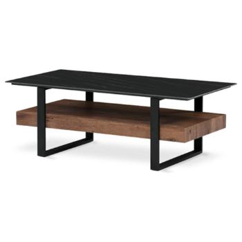Konferenčný stolík Autronic 120x43 cm čierny keramika mat AHG-286 BK