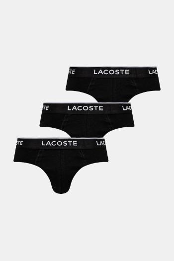 Slipy Lacoste 3-pak čierna farba, 8H1293