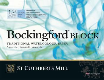 St Cuthberts Mill Bockingford C.P. Skicár 31 x 23 cm 300 g White