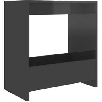 SHUMEE sivý s vysokým leskom 50 × 26 × 50 cm, drevotrieska (806695)