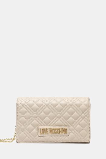 Kabelka Love Moschino béžová farba, JC4079PP1