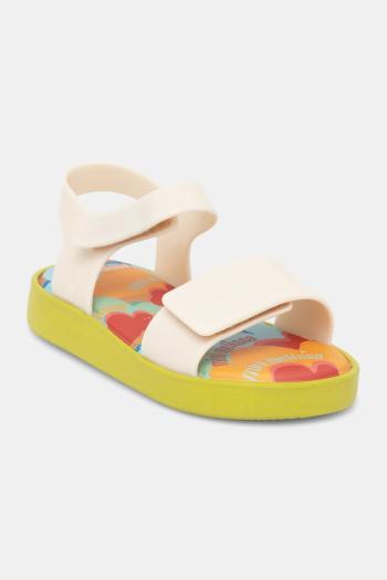 Sandále Melissa JUMP PRINT béžová farba, M.33663