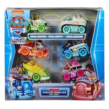 Labková patrola Die-Cast Multibalenie neónových autíčok (778988422601)