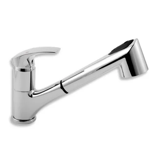 Novaservis Metalia 57 drezová batéria s vyťahovacou spŕškou, 2 prúdy chróm 57081.0