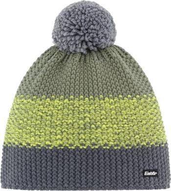 Eisbär Star Pompon Beanie Anthracite/Light Yellow/Misty Forest UNI Čiapka