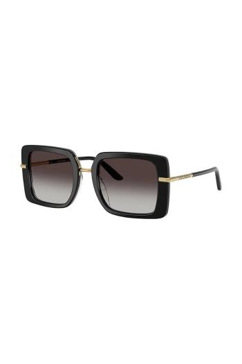 Slnečné okuliare Dolce & Gabbana dámske, čierna farba, 0DG4491