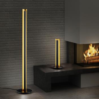 LED stolová lampa Trio Texel čierna 574410179