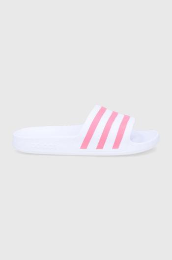 Šľapky adidas Performance GZ5237 Adilette Aqua dámske, biela farba