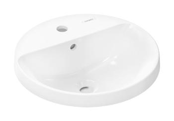 Zápustné umývadlo Hansgrohe Xuniva S 45x45 cm otvor pre batériu uprostred 60159450