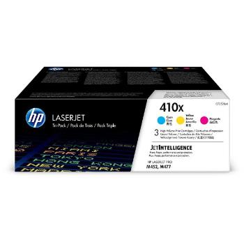 HP CF252XM - originálny toner HP 410X, farebný, 3x5000 3ks