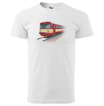 Tričko 810 – červená (Veľkosť: 5XL, Typ: pre mužov, Farba tričká: Biela)