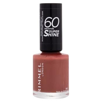 RIMMEL LONDON 60 Seconds Lak na nechty 707 Tan-A-Cotta 8 ml