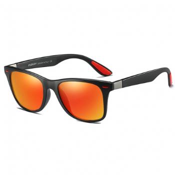 DUBERY Columbia 1 slnečné okuliare, Black / Orange (GDB015C01)