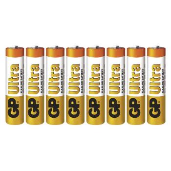 GP ULTRA ALKALICKE BATERIE AAA, 6+2KS BLISTER, B19118