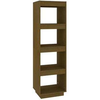 Shumee deliaca stena medovo hnedá 40 × 35 × 135 cm borovica, 810852