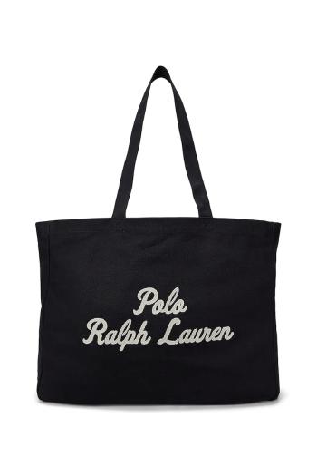 Taška Polo Ralph Lauren čierna farba, 405962436