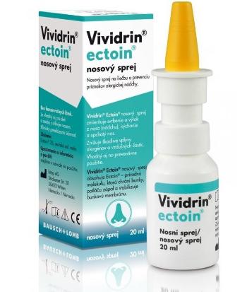 Vividrin ectoin nosový sprej 20 ml