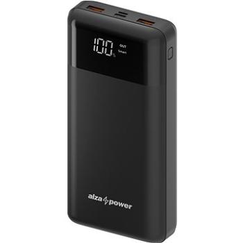 AlzaPower Parade 30000 mAh Power Delivery (60 W) čierna (APW-PBPA30PD60B)