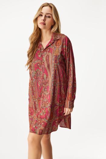 Nočná košeľa Ralph Lauren Sateen krátka