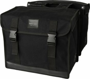 Fastrider Canvas Basics Dvojitá cestovná taška na bicykel Black 56 L