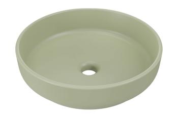 ArtCom Keramické umývadlo RIVER 1 E-6595 | olivový mat 40 cm