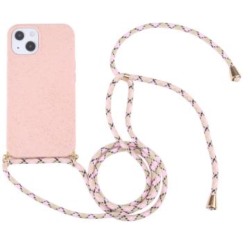 ROPE Kryt so šnúrkou Apple iPhone 13 mini ružový