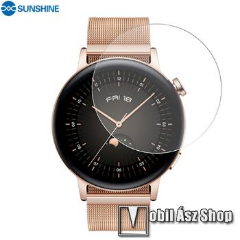 Huawei Watch GT 3 42mm, Sunshine Hydrogel TPU okosóra képernyővédő fólia, Ultra Clear, Önregeneráló!, 1db