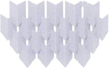 Mega Acoustic DART-PET 12 Pieces Light Gray Absorpčný penový panel