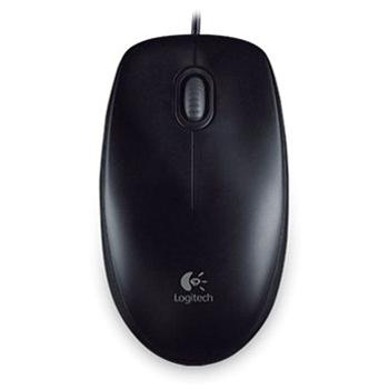 Logitech B100 Optical USB Mouse čierna (910-003357)