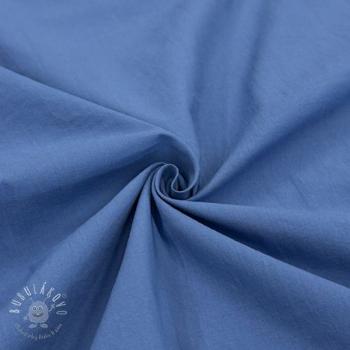 Bavlnená látka WASHED royal blue