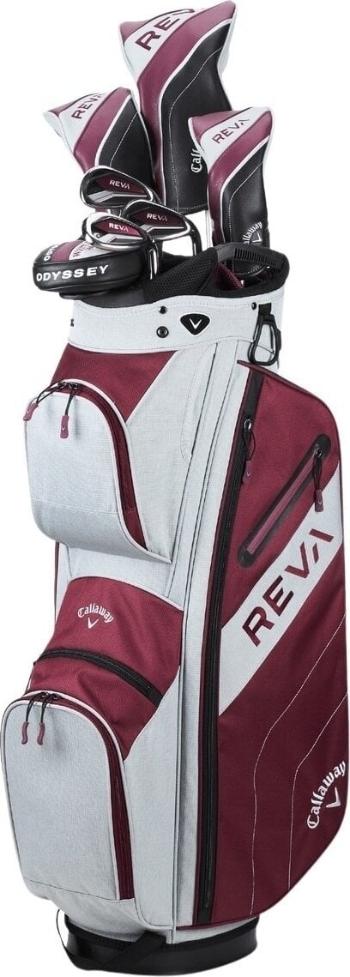 Callaway REVA Ladies Set 2024 8-piece Eggplant Pravá ruka Grafit Lady Golfový set