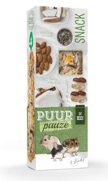 PUUR pauze sticks nuts - tyčinky s orechmi pre hlodavce a malé cicavce 110g