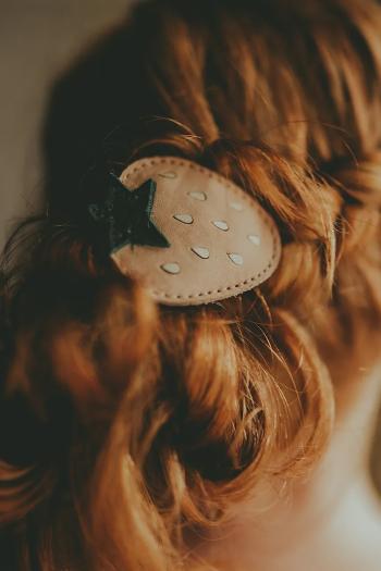 Detská gumička Donsje Nanoe Fruit Hair Tie Strawberry 6006002