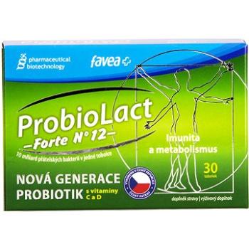 Favea ProbioLact forte No 12, 30 kapsúl (3892537)